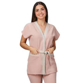 Blouse professionnelle femme LOTO X.LINEN WOMAN – Coiffeuse & Esthéticienne