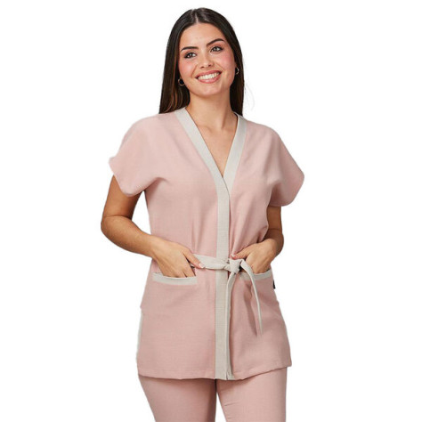 Blouse professionnelle femme LOTO X.LINEN WOMAN – Coiffeuse & Esthéticienne