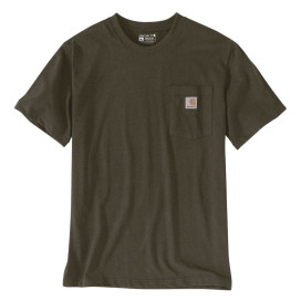 T-shirt Carhartt avec Poche Poitrine | Coupe Relaxed Fit Robuste | FB Protection