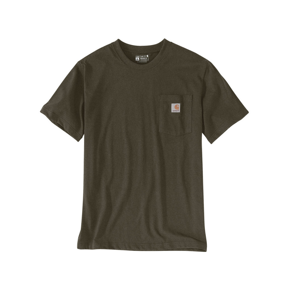 T-shirt Carhartt avec Poche Poitrine | Coupe Relaxed Fit Robuste | FB Protection