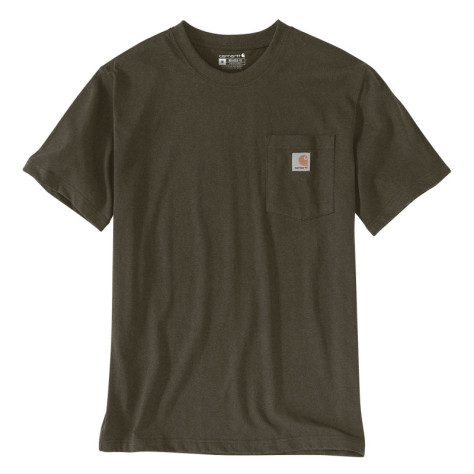 T-shirt Carhartt avec Poche Poitrine | Coupe Relaxed Fit Robuste | FB Protection