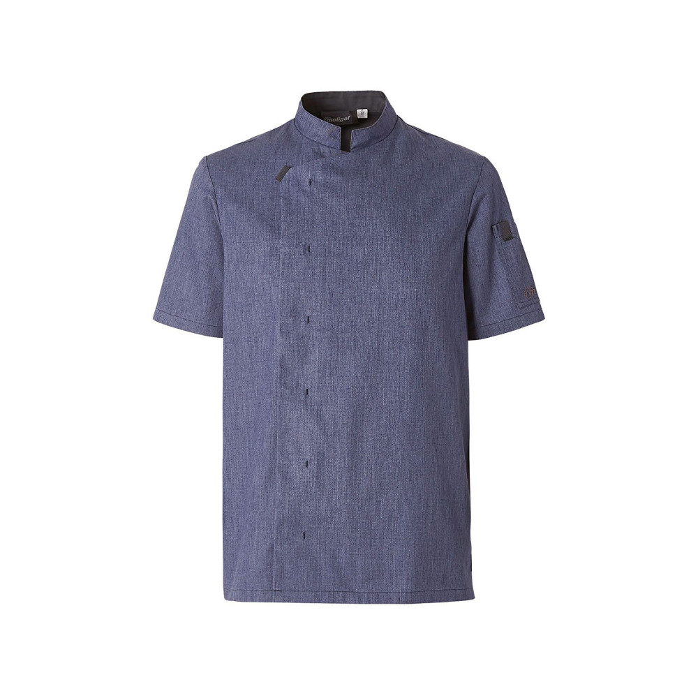 Veste Cuisine Homme Molinel Shade Manches Courtes Couleur | FB Protection