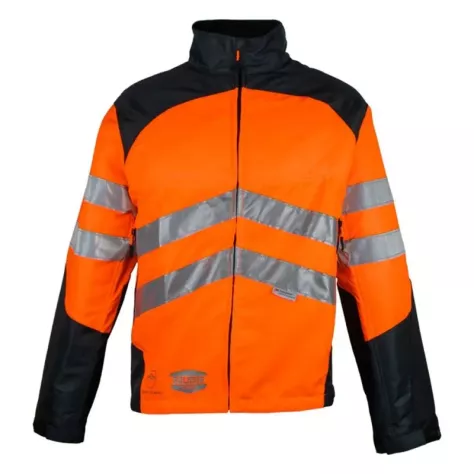 Veste Bûcheron Haute Visibilité Solidur Classe 1 Anti-Coupure | FB Protection