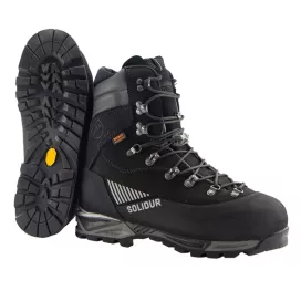 Chaussures Bûcheron Logwood Solidur Classe 3 Vibram | FB Protection