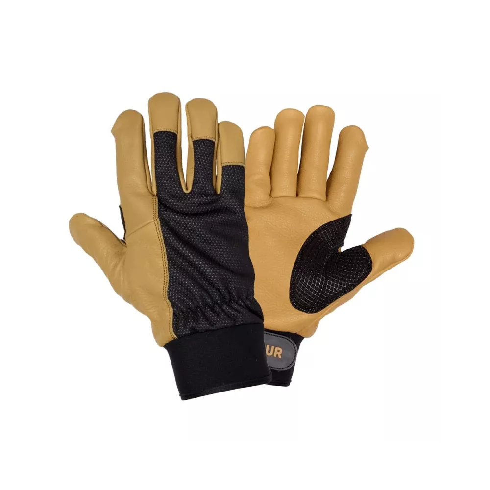 Gants de Travail Jardinage Cuir Solidur EN 388 2142X | FB Protection