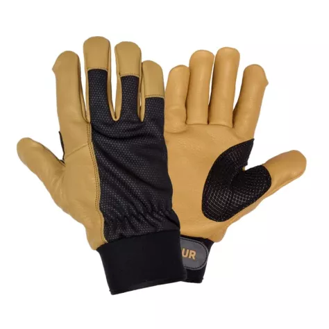 Gants de Travail Jardinage Cuir Solidur EN 388 2142X | FB Protection