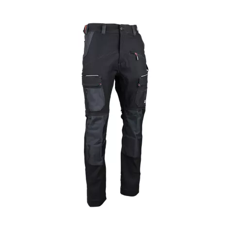 Pantalon Travail Stretch LMA Cortex Noir Multipoches | FB Protection