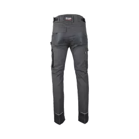 Pantalon Travail Stretch LMA Cosmos Gris/Noir Pro | FB Protection