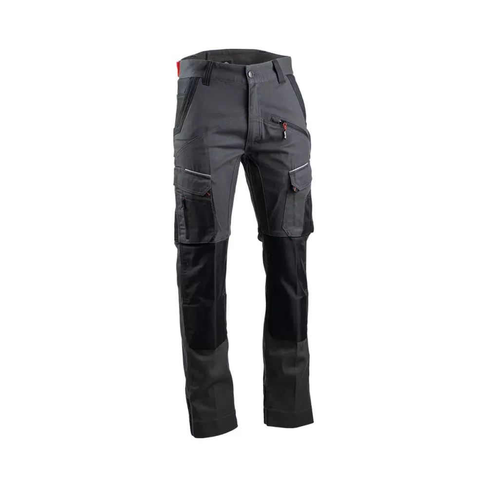 Pantalon Travail Stretch LMA Cosmos Gris/Noir Pro | FB Protection