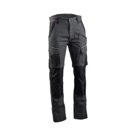 Pantalon Travail Stretch LMA Cosmos Gris/Noir Pro | FB Protection