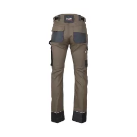 Pantalon Menuisier Stretch LMA Sonique Marron Pro | FB Protection