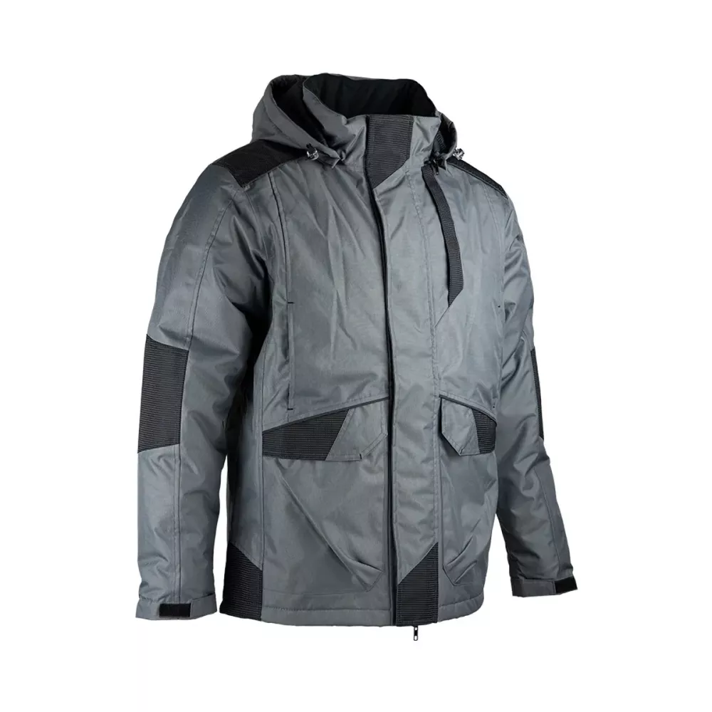 Parka Travail Hiver Homme Volga Gris/Noir EN 14058 | FB Protection