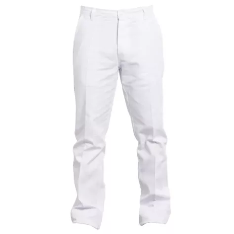 Pantalon Peintre Blanc 100% Coton Robuste & Souple | FB Protection