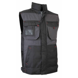 Gilet de travail multipoches SABLE LMA
