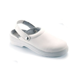 Sabots de cuisine blancs