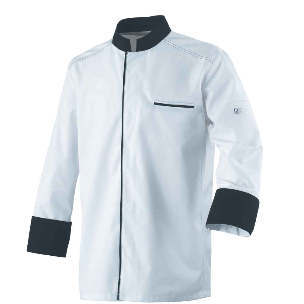 VESTE DE CUISINIER MANCHES LONGUES ROBUR ABAX