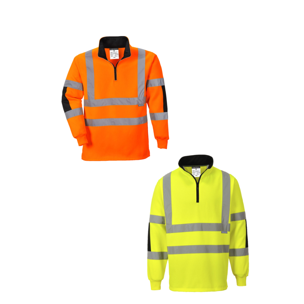 SWEATSHIRT HAUTE VISIBILITE ANTI UV