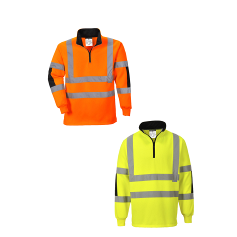 SWEATSHIRT HAUTE VISIBILITE ANTI UV