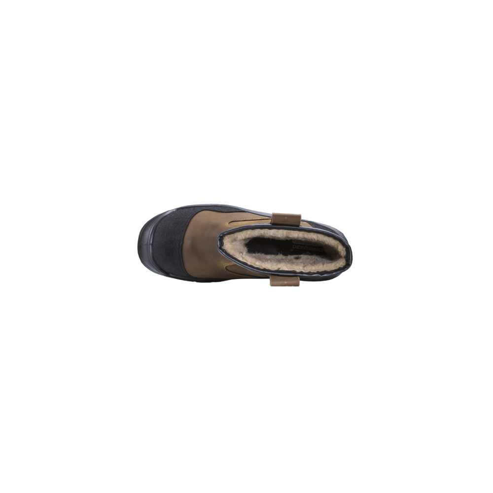Bottes De Travail En Cuir Ergos - Taille 46 (US 12) - Marron - Neuves Avec Emballage