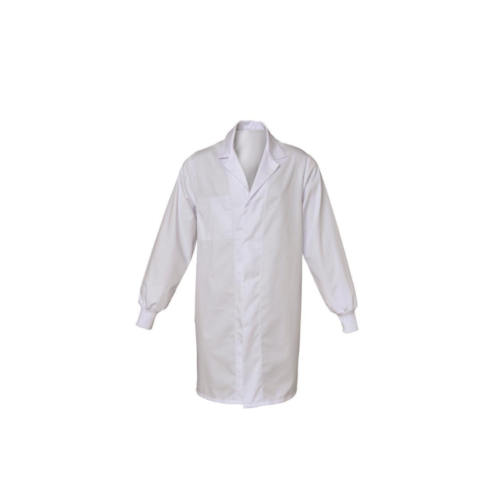 Blouse Agroalimentaire Sans Poche Sven SNV Blanche | FB Protection