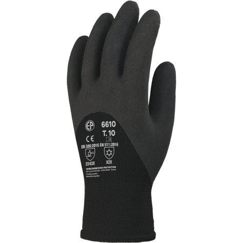 Gants de Travail Hiver MO6610 Coverguard Froid EN 511 | FB Protection