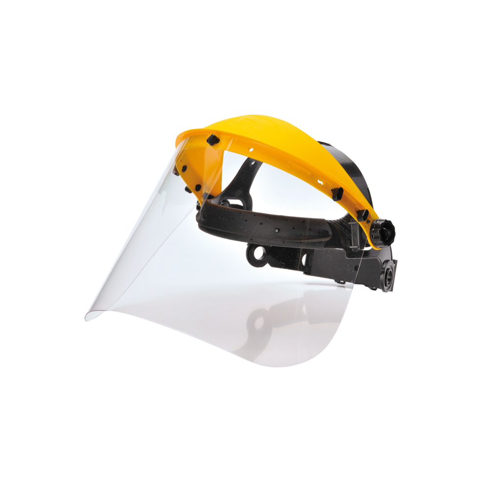 SERRE TETE AVEC VISIERE DE PROTECTION
