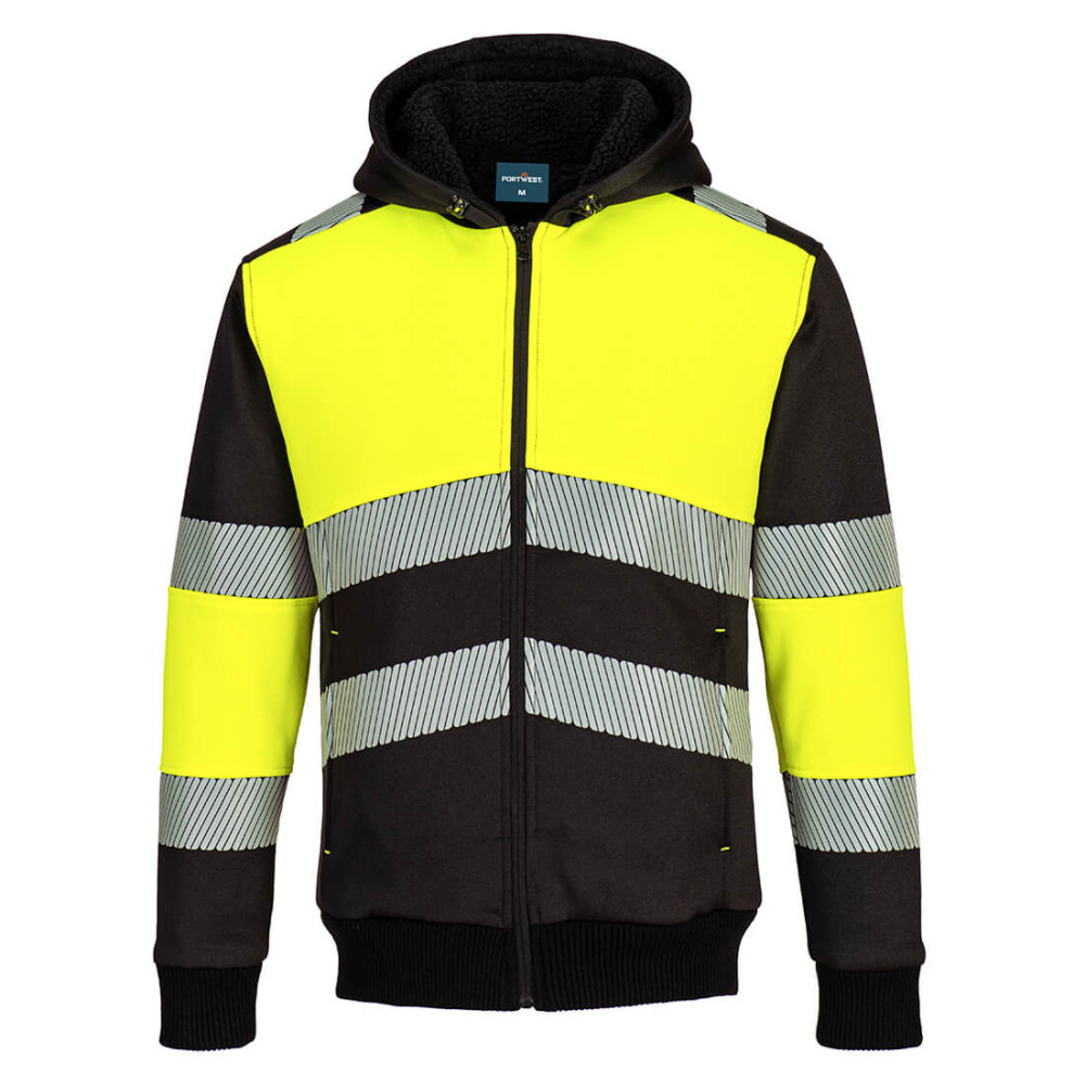Sweat Haute Visibilité Portwest PW377 Col Zippé Pro | FB Protection