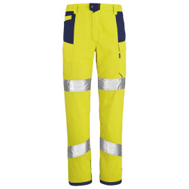 Pantalons haute visibilité Lafont - tissu résistant Ripstop - FB Protection