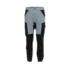 Pantalon De Travail Homme Alexandra - Taille 34 (tour De Taille 33"), Gris, Coupe Chino, Neuf Avec étiquettes