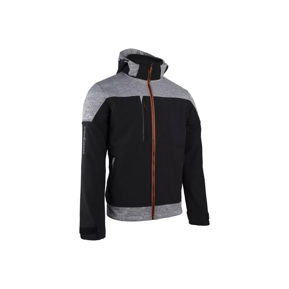 Softshell de travail imperméable et respirante - levetementdetravail