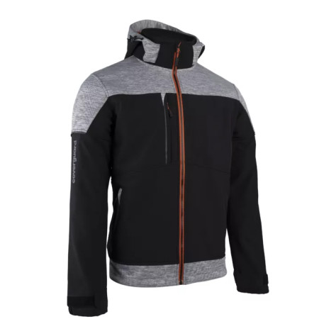 Softshell de travail imperméable et respirante - levetementdetravail