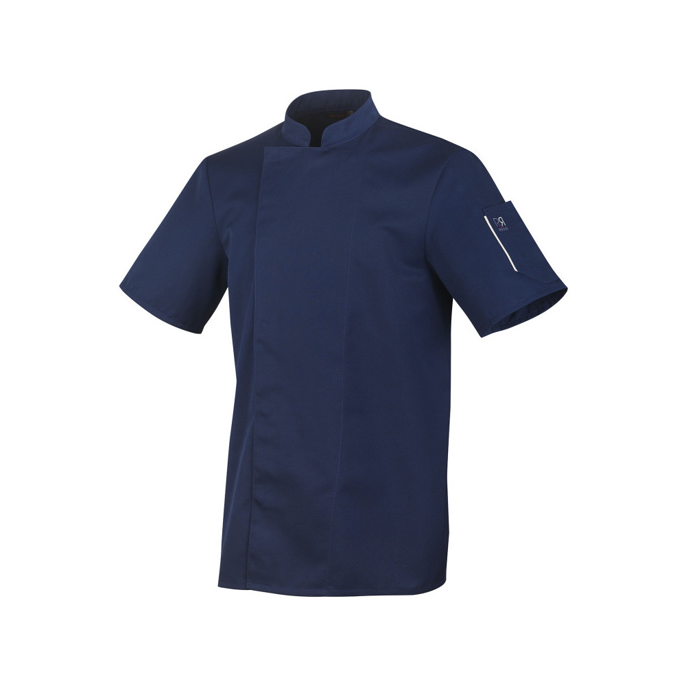 Veste de Cuisine Néro Robur Marine Manches Courtes | FB Protection