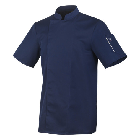 Veste de Cuisine Néro Robur Marine Manches Courtes | FB Protection