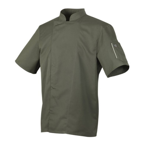Veste de cuisine Robur modèle Réno manches courtes - levetementdetravail