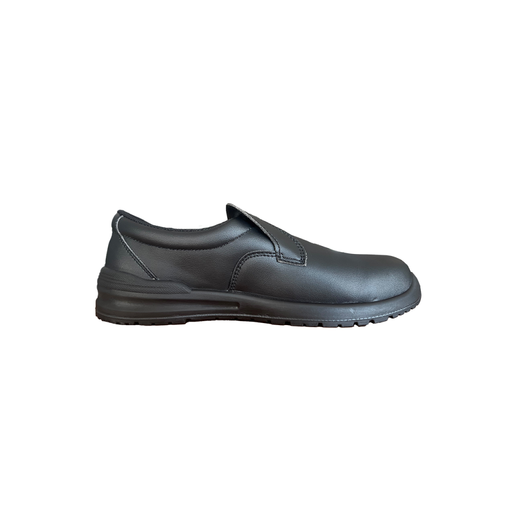 Chaussures de cuisine noire confortable Chris PBV | FB Protection