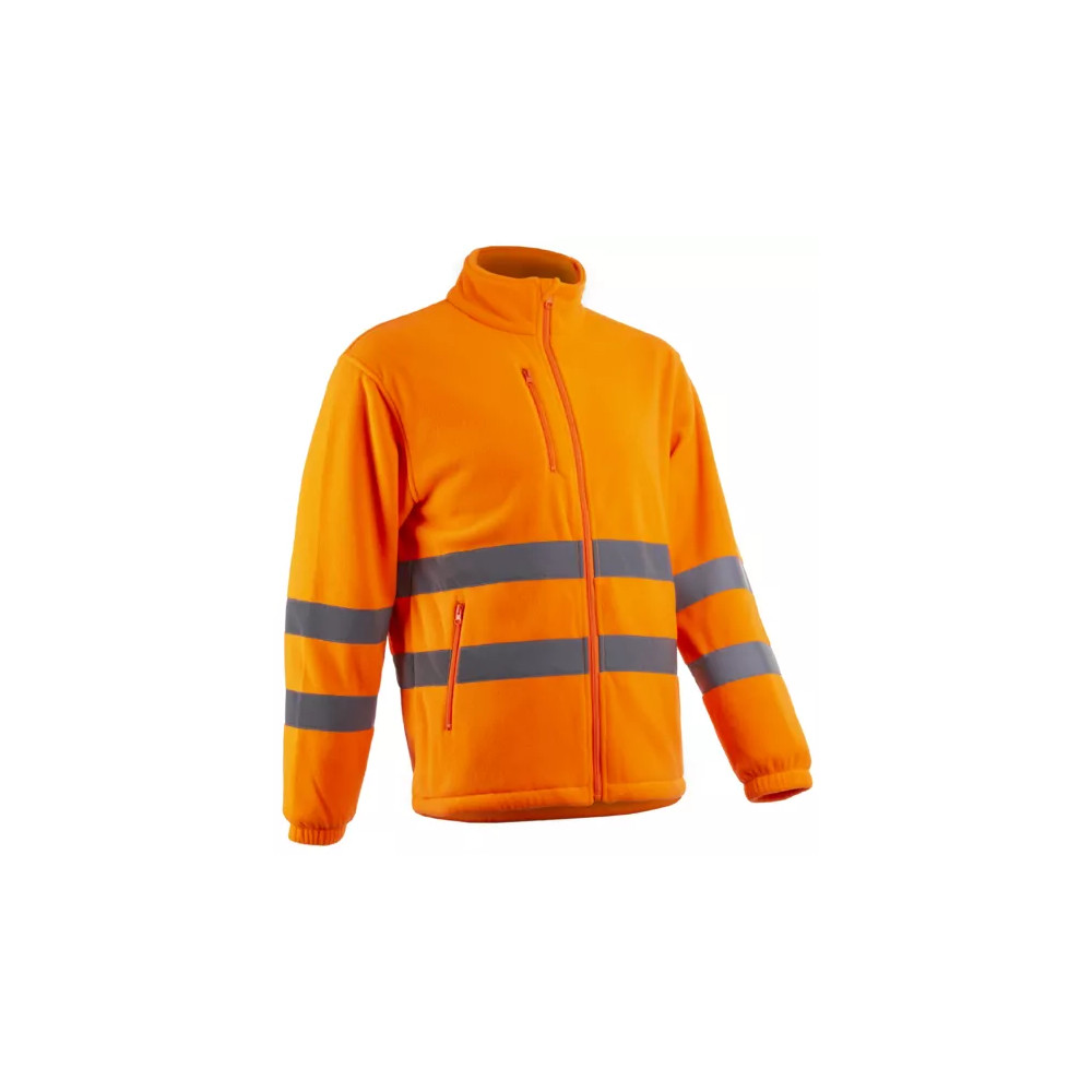 Polaire haute visibilité orange Kitto Coverguard - levetementdetravail