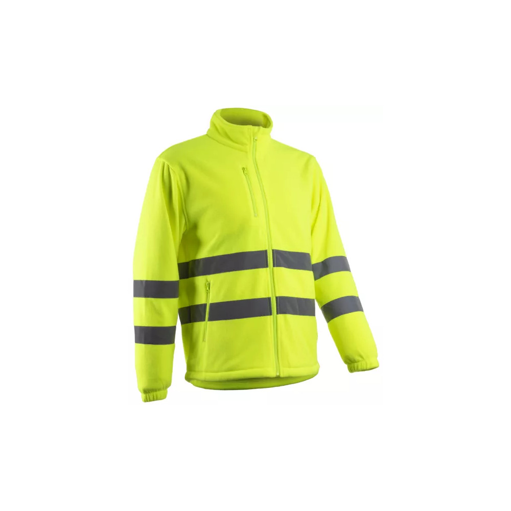 Polaire haute visibilité jaune Kitto Coverguard - levetementdetravail