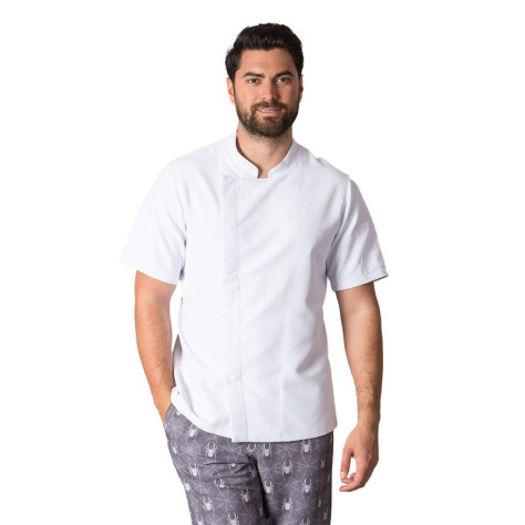 Veste de Cuisine Homme Manches Courtes Gary's Respirante | FB Protection