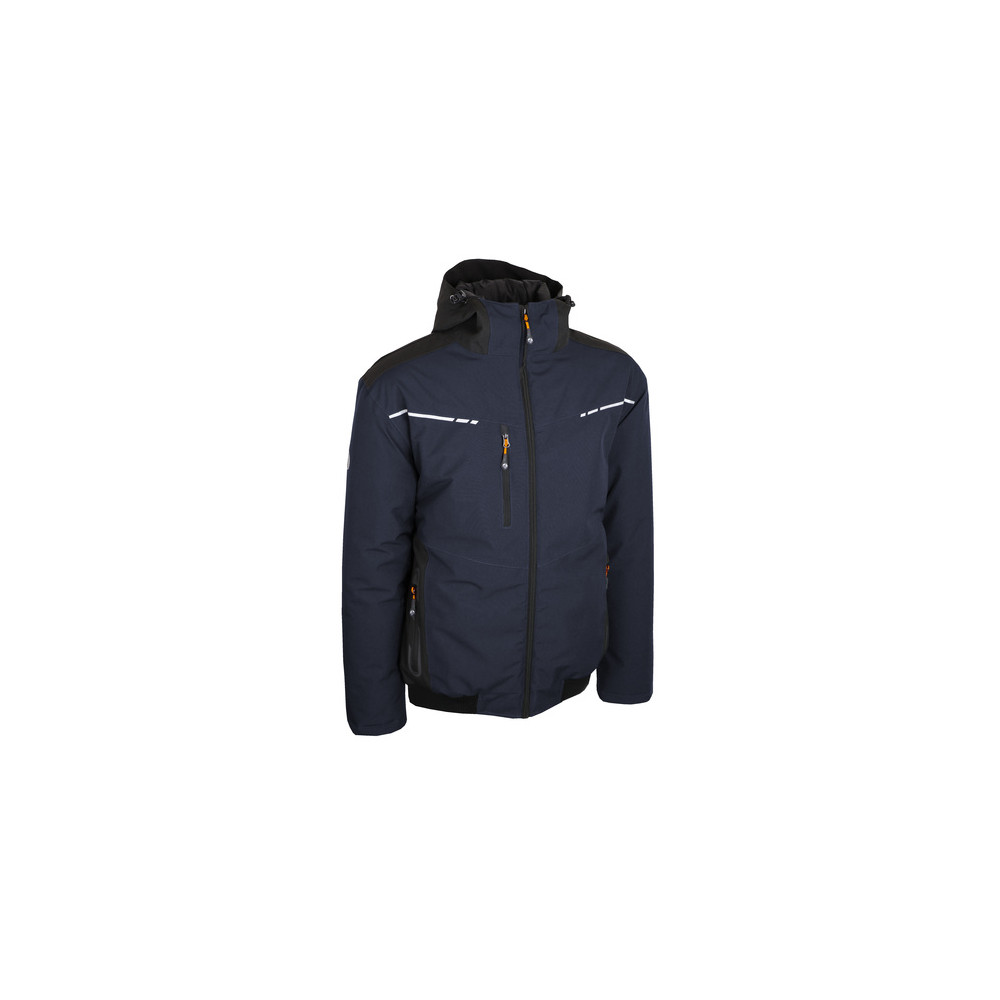 Blouson professionnel chaud et imperméable Blueton Singer Safety - levetementdetravail