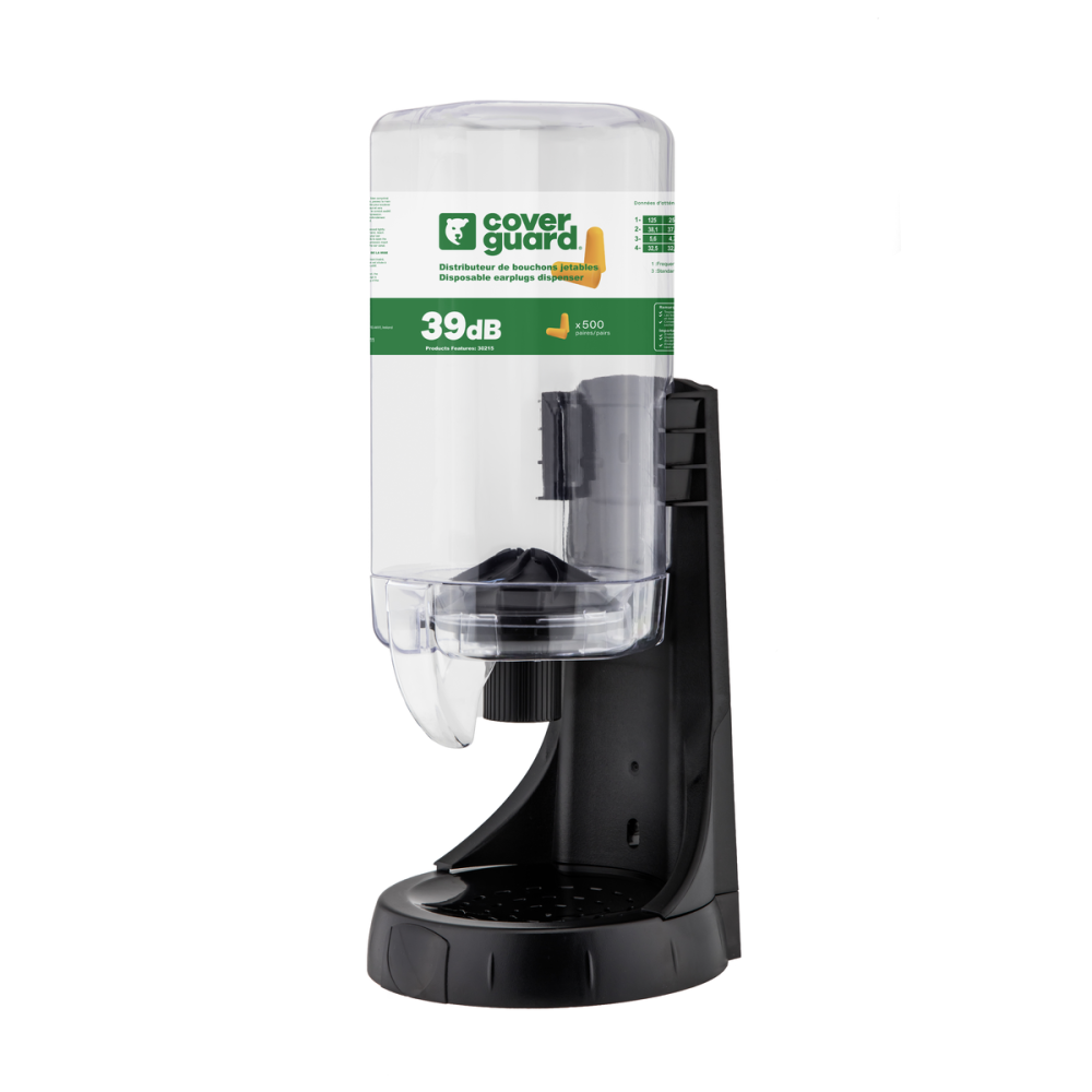 Distributeur vide de bouchons d'oreilles Coverguard - levetementdetravail